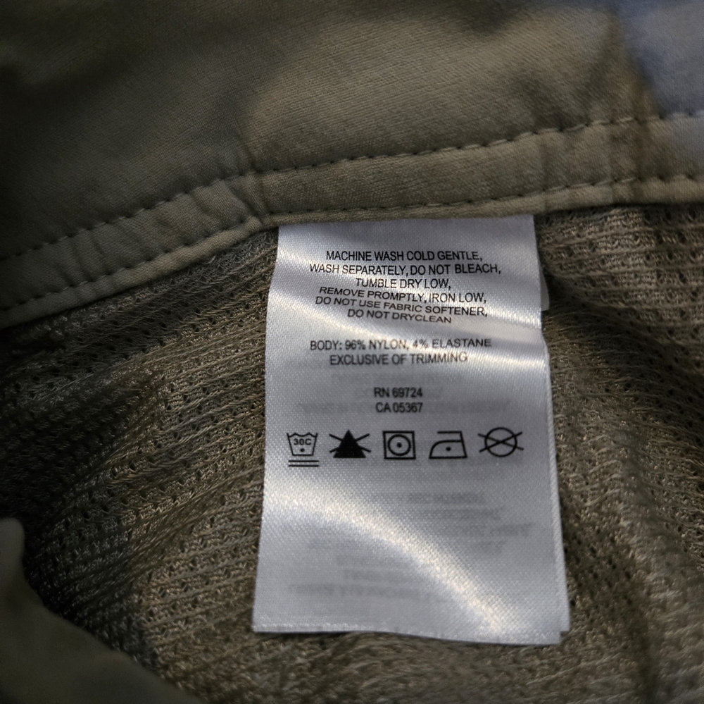 Columbia Flare Khaki Tan Hiking Athletic Pants Size 2 - Picture 11 of 11